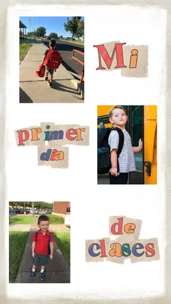 primer día escuela