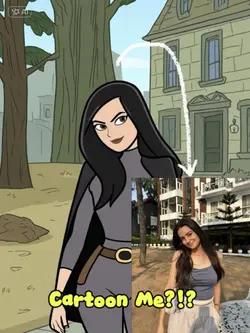 If i was in cartoon 