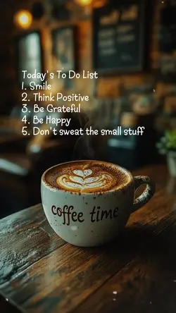 Todays to do list 