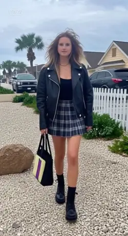 “Grunge Campus Girl”