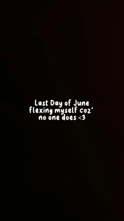 LAST DAY OF JUNE