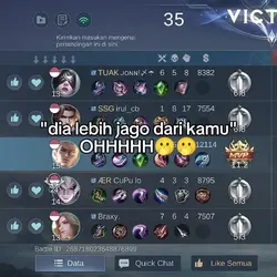 lebih jago dri kamu