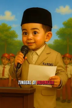 Tinggal di Indonesia