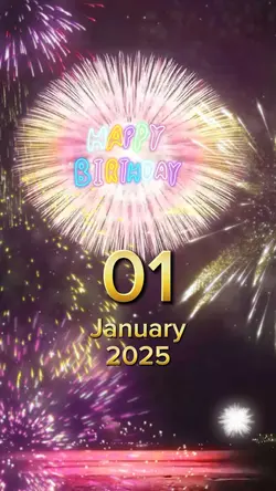 hbd 01 January 2025