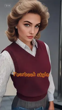 Yearbook style