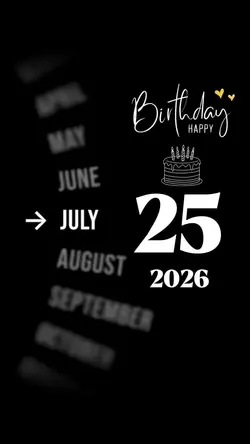 Hbd 25 July 2026