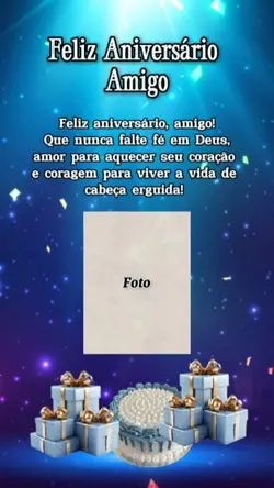 Aniversário Amigo 