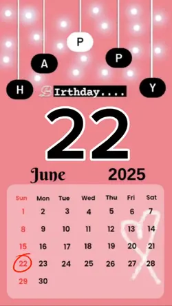 birthday 22june2025