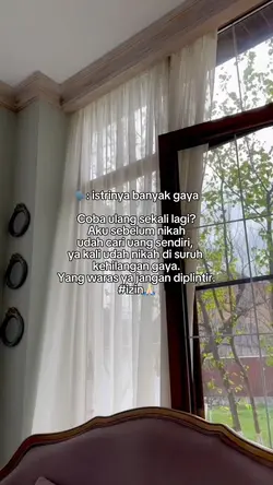 Istrinya bnyk gaya
