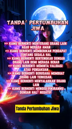 Bertumbuhnya Jiwa