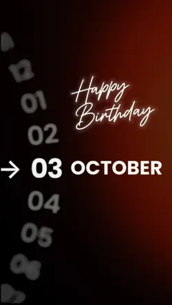 Birthday 03 October