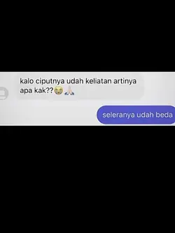 kalo ciputnya udah