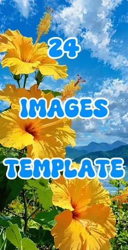 24 Images Template