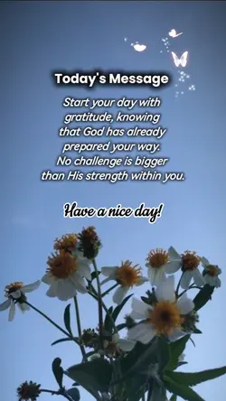 Today's Message 