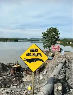 Awas ada buaya
