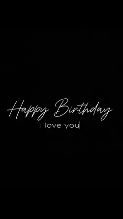 happy birthday 