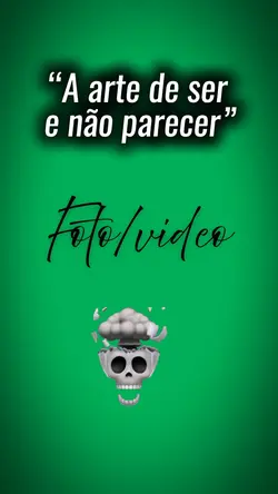 Arte de ser e não 