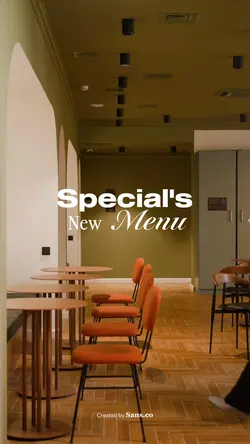 Special new menu