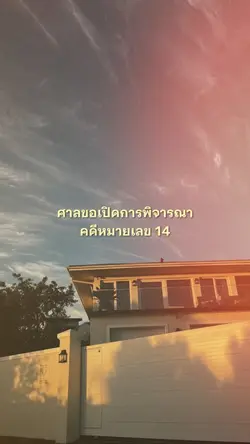 คดีหมายเลข 14 👩🏻⚖️✨