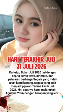 Jumat 31 Juli 2026