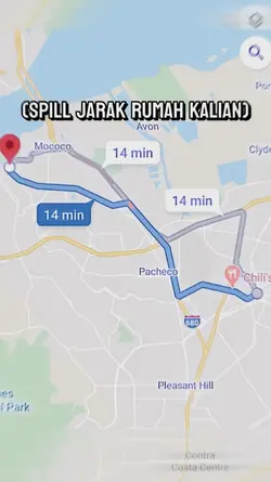 JARAK RUMAH AYANG