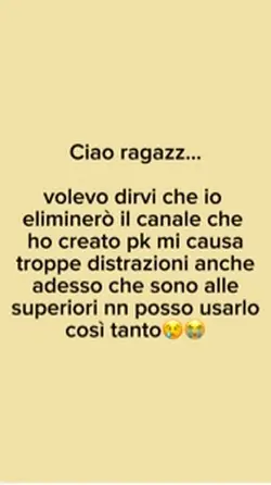 Addio ❤️😭