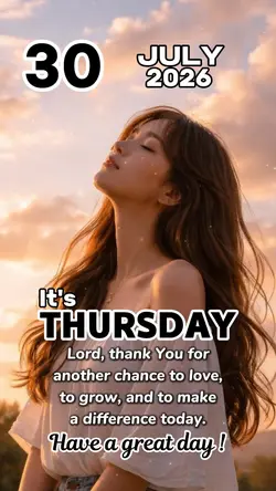 Thursday, 30 July