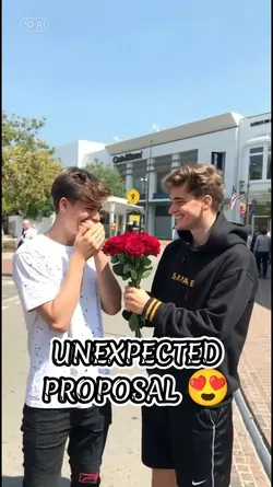 unexpected proposal