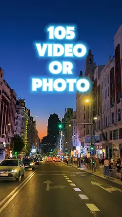 105 video or photo 
