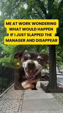 me at work