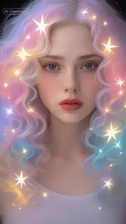 Glowing Hair