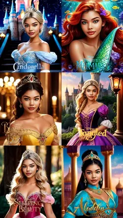 DISNEY PRINCESSES AI