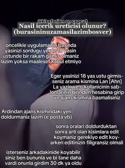 icerik ureticisi ol