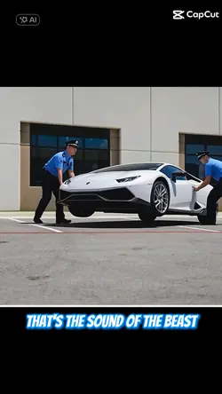 Polizei klaut Lambo 