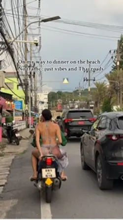 On my way to dinner 