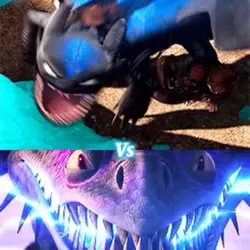 Toothless vs skrill