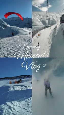 snowy moments vlog