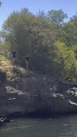 cliff jump!!!