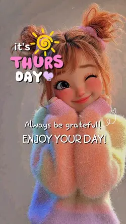 It’s Thursday!