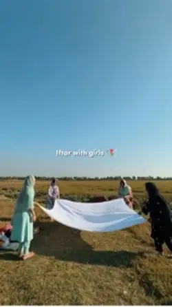 Iftar with girls