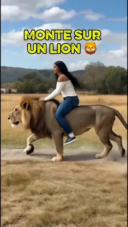 Monte sur un Lion 🦁 