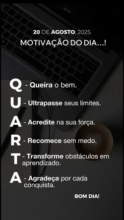 Quarta 20/08