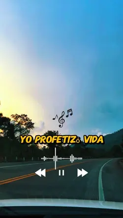 Yo profetizo vida🎶🎶✝️