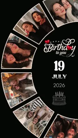 Birthday 19 July