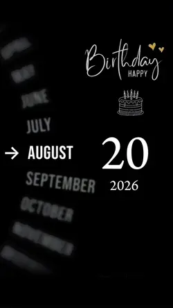 Hbd 20 August 2026