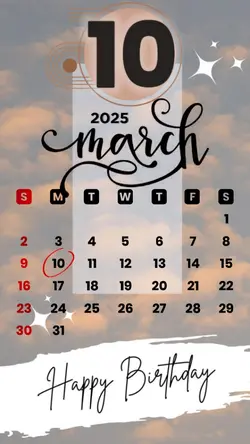 HBD 10 MARCH 2025