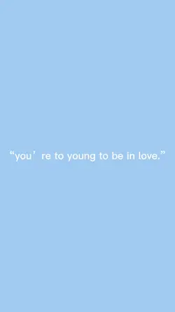 to young for love 