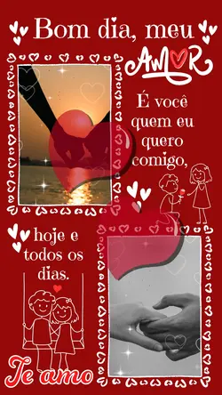 Bom dia, meu amor!