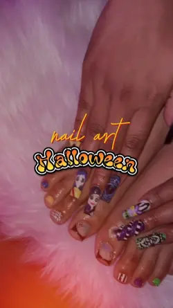 nail art halloween
