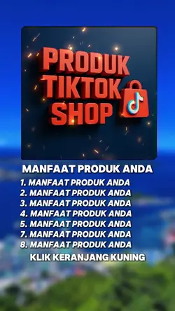 template tiktok shop